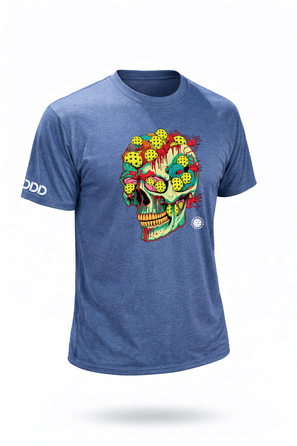 Dink Essentials Graphic Skull Pickleball Essentials Tee